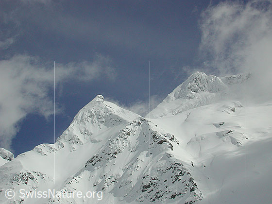 Foto: Blick auf Chollerhorn und Unters Schinhorn.