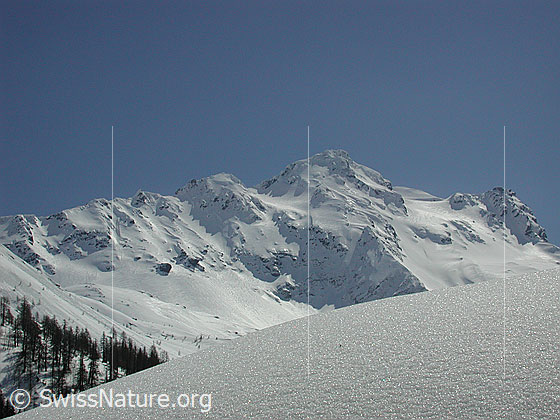 Foto: Blick zu Schwarzhorn und Stockhorn.