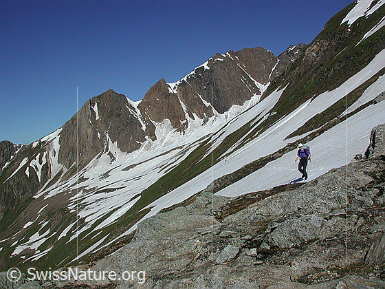 Foto: Turbechepf von E (Aufstieg Hohsandhorn ca. 2700m)