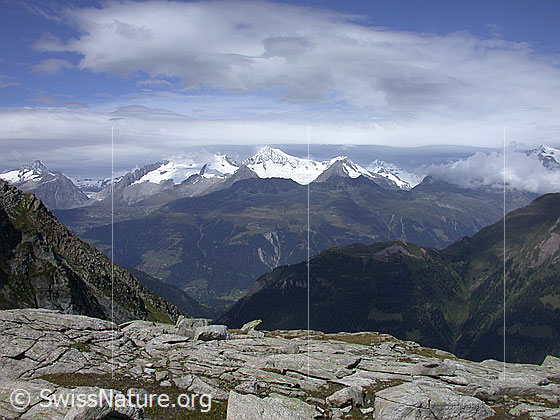 Foto: Aufstieg zum Stockhorn. Blick Richtung NW (Berner Alpen)