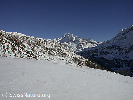 Foto: Leicht verschneites Ofenhorn bei sehr gutem Wetter
