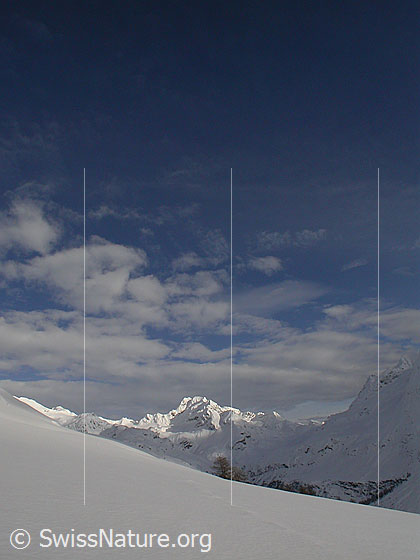 Foto: Winterliches Ofenhorn von W. Interessante Stimmung.