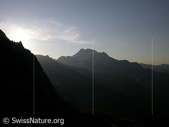 Foto: Furggulti: Morgenstimmung mit Ofenhorn.