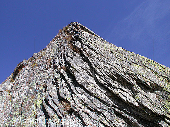 Foto: Felsschichtung