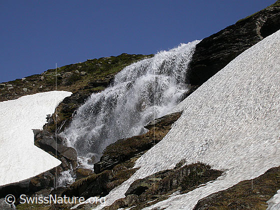 Foto: Wasserfall bei Blatt / Balme.