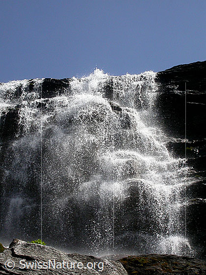 Foto: Wasserfall bei Blatt.