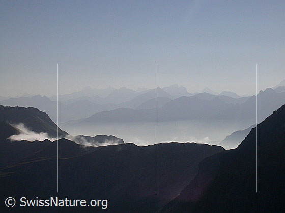 Foto: Fanellgrätli: Blick Richtung ESE