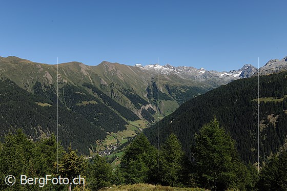 Foto: Binntal von der Saflischmatta (Breithorn, Binntal).