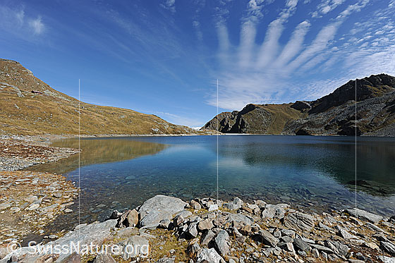 Foto: Wolkenstimmung über dem Illsee.