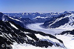 DIA88210: Konkordiaplatz und Grosser Aletschgletscher