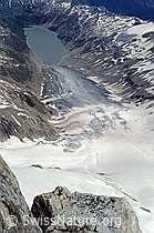 DIA92145: Oberaargletscher und Oberaarsee