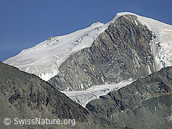 Foto: Bishorn und Turtmanngletscher