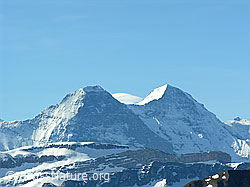 F022806: Nordwände von Eiger und Mönch