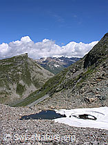 F025993: Eisschollen in Bergsee
