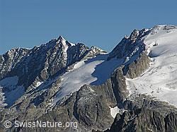 Foto: Diechterhorn, Diechtergletscher, Tieralplistock mit Alpligletscher