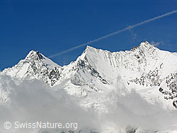 F035754: Dom, Lenzspitze und Nadelhorn.