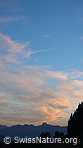 F041021: Abendstimmung über dem Stockhorn