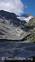 Foto: Gross Diamantstock und Schwemmebene