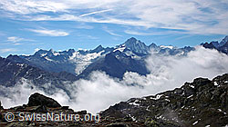 F051481: Wolkenstimmung in den östlichen Berner Alpen
