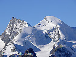 Photo: Rimpfischhorn und Allalinhorn