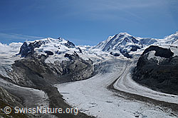 Photo: Dufourspitze und Liskamm