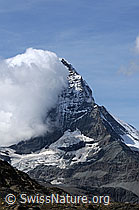 Foto: Quellwolke am Matterhorn