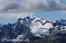 Foto: Klein Wannenhorn, Gross Wannenhorn und Triftgletscher