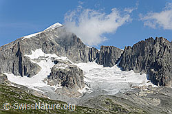Photo: Galenstock, Gross Bielenhorn und Sidelengletscher