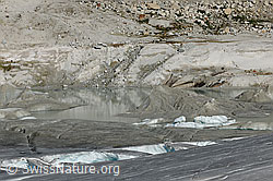 Photo: Eiskanal mit Eisbrücken