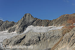 Foto: Hiendertelltihorn und Gruebengletscher