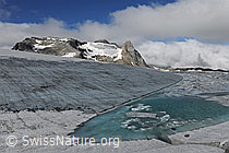 Photo: Urtümliche Gletscherlandschaft mit Gletschersee