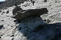 Foto: Gletschertisch
