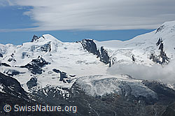 Photo: Allalinhorn and Fee glacier, Switzerland