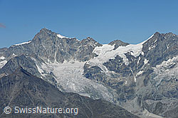 Photo: Zinalrothorn, Schalihorn and Hohlichtgletscher, Switzerland