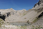 F111445: Lac de Ténéhet und Schnidejoch