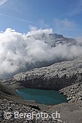 F111466: Wolkenstimmung über dem Lac de Ténéhet