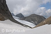 F111508: Blick aus der Region Schnidejoch zu Chilchligletscher und Chilchli