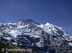 G002664: Kleinen Scheidegg: Jungfrau, Schneehorn und Silberhorn